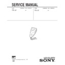 Sony FDL-22 Service Manual