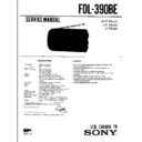 Sony FDL-390BE Service Manual