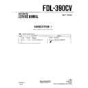 fdl-390cv (serv.man2) service manual