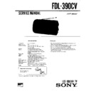 Sony FDL-390CV Service Manual