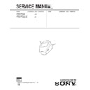 fdl-pt22, fdl-pt22je service manual