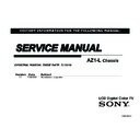 kdl-40hx805, kdl-46hx805 service manual