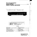 Harman Kardon ADP 303 Service Manual