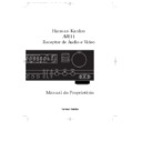 Harman Kardon AVR 11 (serv.man4) User Guide / Operation Manual