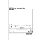 avr 130 (serv.man4) user guide / operation manual