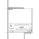 avr 130 (serv.man5) user guide / operation manual