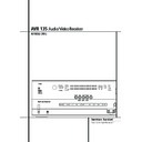 avr 135 (serv.man11) user guide / operation manual