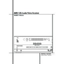 avr 135 (serv.man4) user guide / operation manual