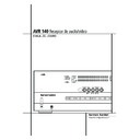 avr 140 (serv.man10) user guide / operation manual