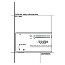 avr 140 (serv.man11) user guide / operation manual