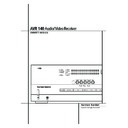 avr 140 (serv.man13) user guide / operation manual