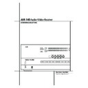 avr 140 (serv.man6) user guide / operation manual