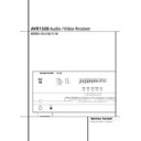 avr 1500 (serv.man5) user guide / operation manual