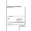avr 1550 (serv.man5) user guide / operation manual