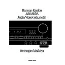 Harman Kardon AVR 18 (serv.man8) User Guide / Operation Manual