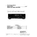 Harman Kardon AVR 20 (serv.man8) Service Manual