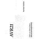 avr 21 (serv.man4) user guide / operation manual