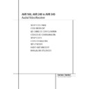 Harman Kardon AVR 240 (serv.man2) User Guide / Operation Manual