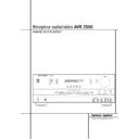 Harman Kardon AVR 2500 (serv.man13) User Guide / Operation Manual