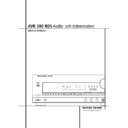 avr 300 (serv.man5) user guide / operation manual