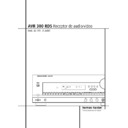 avr 300 (serv.man6) user guide / operation manual