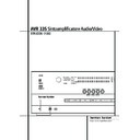 avr 335 (serv.man11) user guide / operation manual