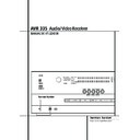 avr 335 (serv.man7) user guide / operation manual