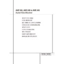 avr 340 user guide / operation manual
