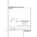 Harman Kardon AVR 4500 (serv.man2) User Guide / Operation Manual