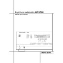 Harman Kardon AVR 4500 (serv.man7) User Guide / Operation Manual