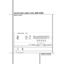 avr 4550 (serv.man13) user guide / operation manual