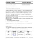 Harman Kardon AVR 55 (serv.man6) Technical Bulletin