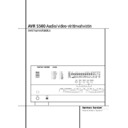 avr 5500 (serv.man10) user guide / operation manual