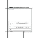avr 635 (serv.man4) user guide / operation manual