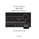 Harman Kardon AVR 65 User Guide / Operation Manual