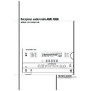 avr 7000 (serv.man6) user guide / operation manual