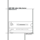 avr 7300 (serv.man5) user guide / operation manual