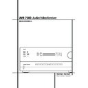 avr 7300 (serv.man6) user guide / operation manual