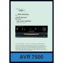 Harman Kardon AVR 7500 (serv.man12) Info Sheet