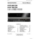 Harman Kardon AVR 760 (serv.man4) Service Manual