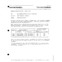 Harman Kardon CD 191 (serv.man2) Technical Bulletin
