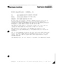 Harman Kardon CD 391 (serv.man2) Technical Bulletin