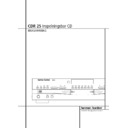cdr 25 (serv.man6) user guide / operation manual