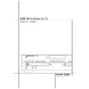 cdr 30 (serv.man4) user guide / operation manual