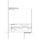 cdr 30 (serv.man6) user guide / operation manual