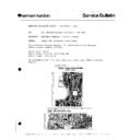 Harman Kardon CH 161 (serv.man4) Technical Bulletin