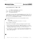 Harman Kardon CR 131 (serv.man2) Technical Bulletin