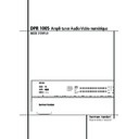 Harman Kardon DPR 1005 (serv.man4) User Guide / Operation Manual