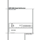 dpr 1005 (serv.man9) user guide / operation manual
