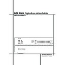 dpr 2005 (serv.man11) user guide / operation manual